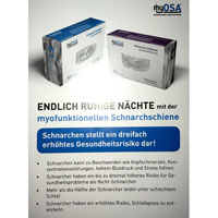 MYOSA S2 myofunktionelle Schnarchschiene