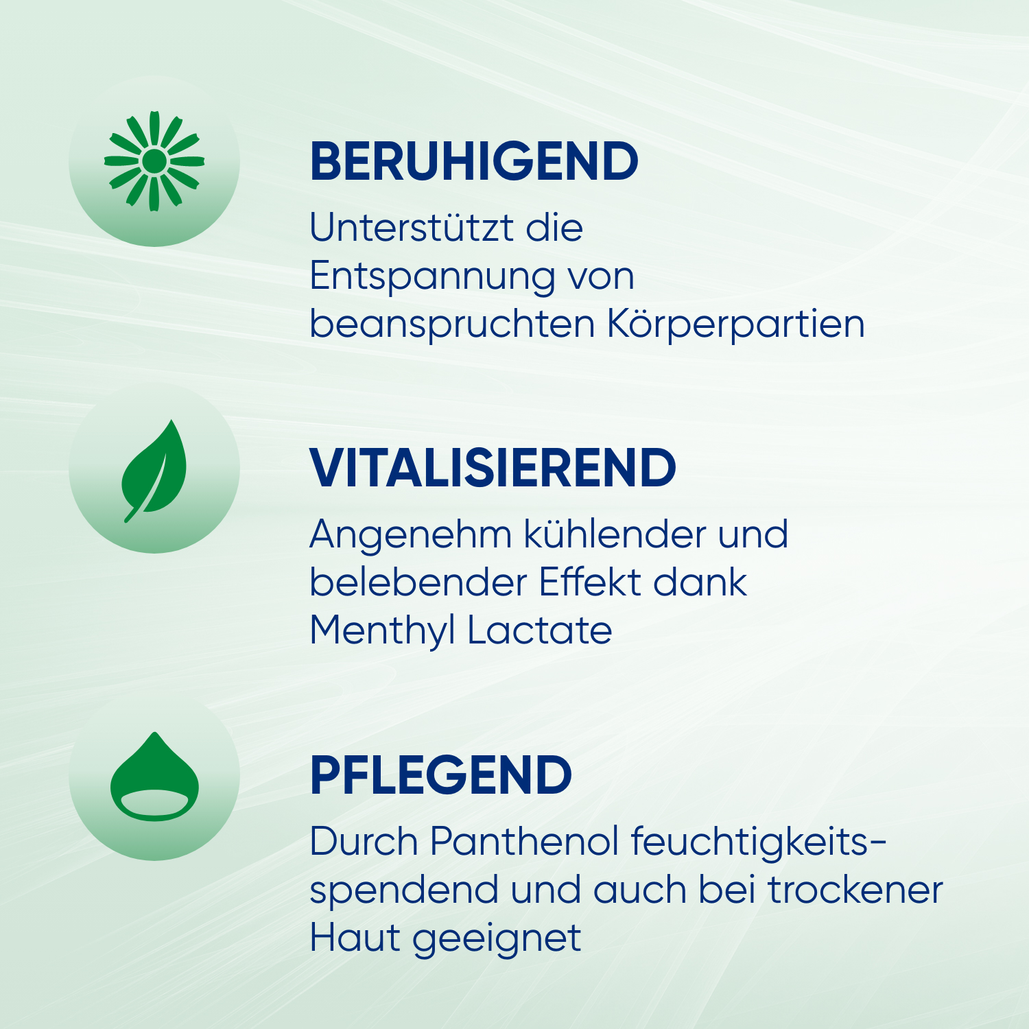 Mobilat® CBD Aktiv-Gel: vitalisierend, beruhigend, pflegend. Für beanspruchte Körperpartien.