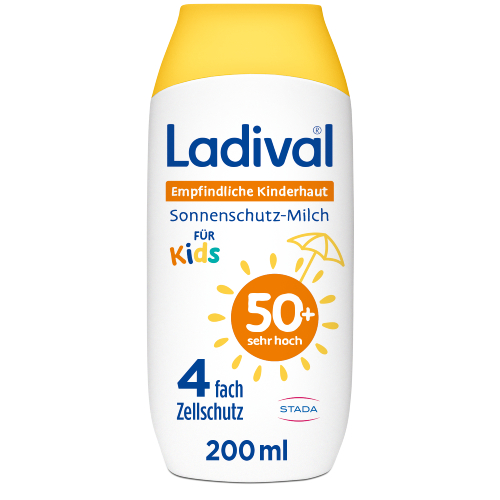 LADIVAL empfindliche Kinderhaut Milch LSF 50+