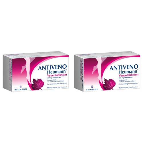 ANTIVENO Heumann Venentabletten 360 mg Filmtabl. Doppelpackung (2x 90St)