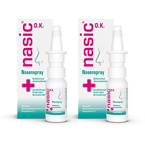 NASIC o.K. Nasenspray Doppelpackung (2x 10ml)