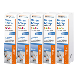 NASENSPRAY-ratiopharm Kinder kons.frei (5x10ml)
