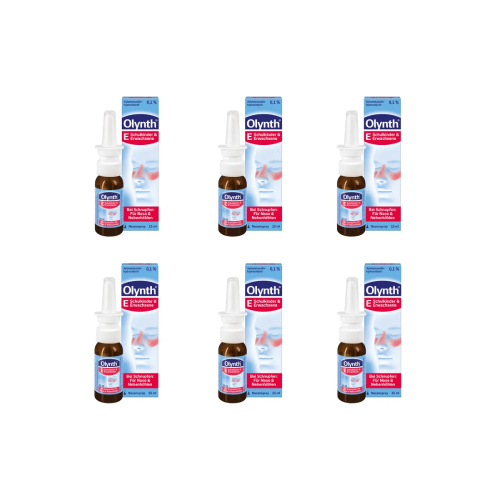 OLYNTH 0,1% für Erwachsene Nasendosierspray (6x 15ml)