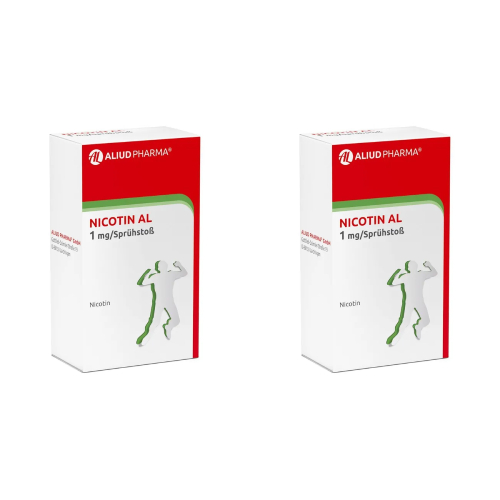 NICOTIN AL 1 mg/Sprühstoß Spray (2x2 St)