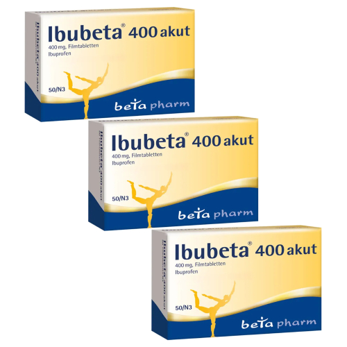 IBUBETA 400 akut Filmtabletten (3x50 St)