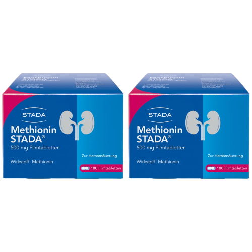 METHIONIN STADA 500 mg Filmtabletten Set (2x 100St)