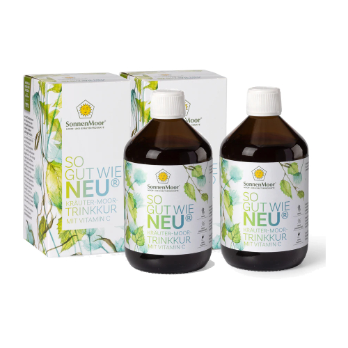 TRINKKUR SO GUT WIE NEU mit Kräutern und Moor Set (2x500ml)