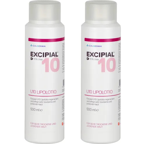EXCIPIAL U 10 Lipolotio Doppelpackung (2x500ml)