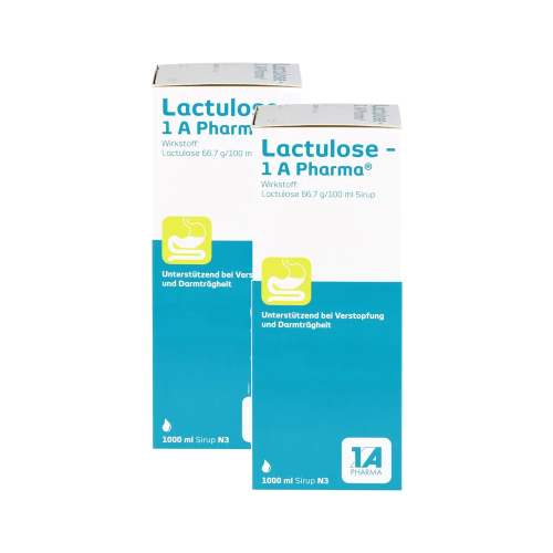 LACTULOSE-1A Pharma Sirup Doppelpackung (2x1000ml)