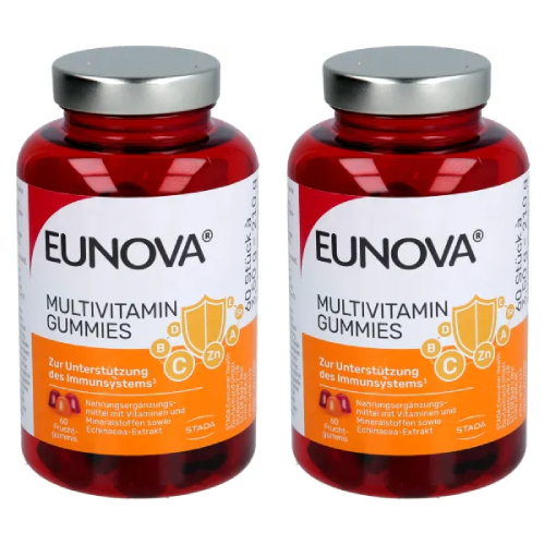 EUNOVA Multivitamin Gummies Doppelpackung (2x60St)
