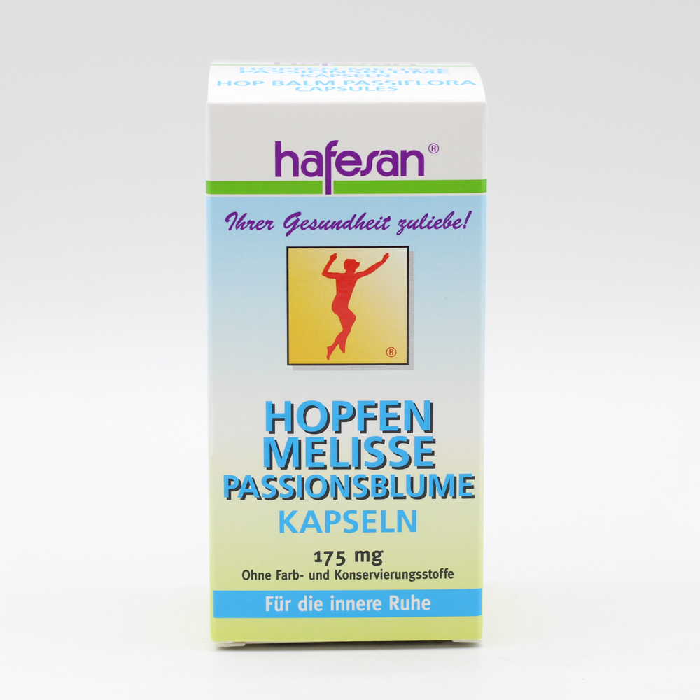 HAFESAN Hopfen+Melisse+Passionsblume Kapseln