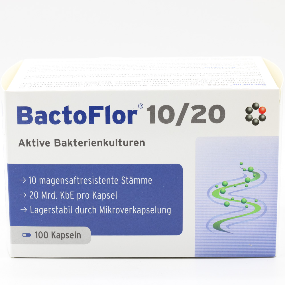 BACTOFLOR 10/20 Kapseln Doppelpackung (2x100 St)