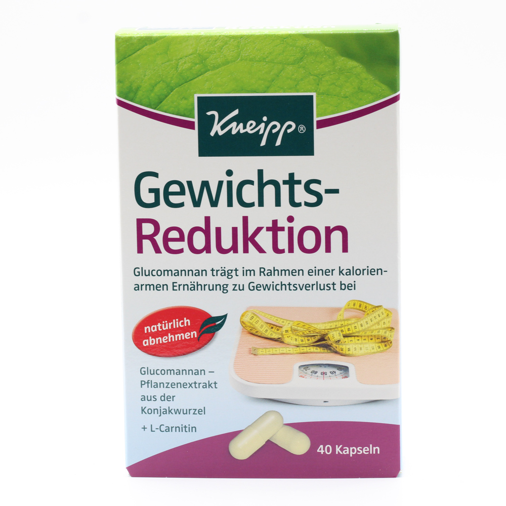 KNEIPP Gewichtsreduktion Kapseln Doppelpackung (2x40St)