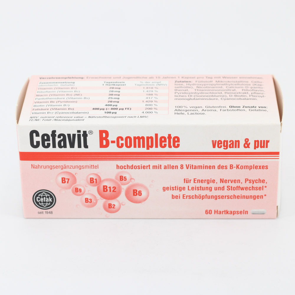 CEFAVIT B-complete Hartkapseln