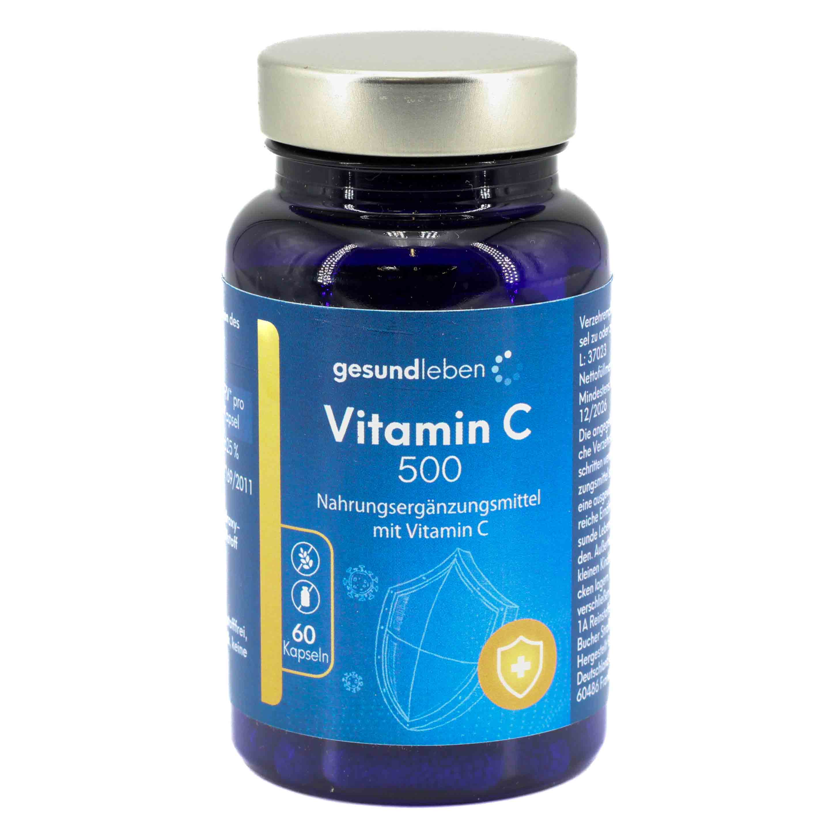 GESUND LEBEN Vitamin C 500 Kapseln