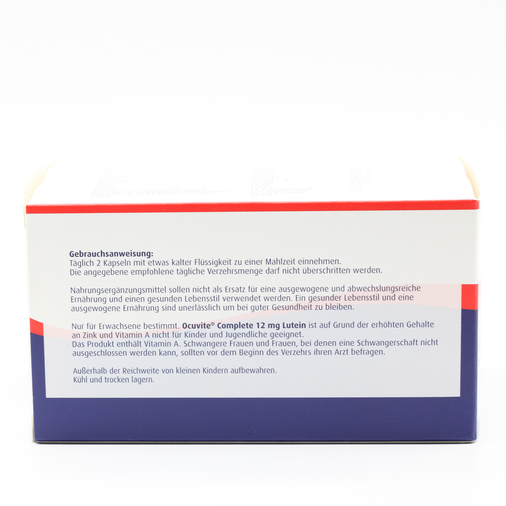 OCUVITE Complete 12 mg Lutein Kapseln