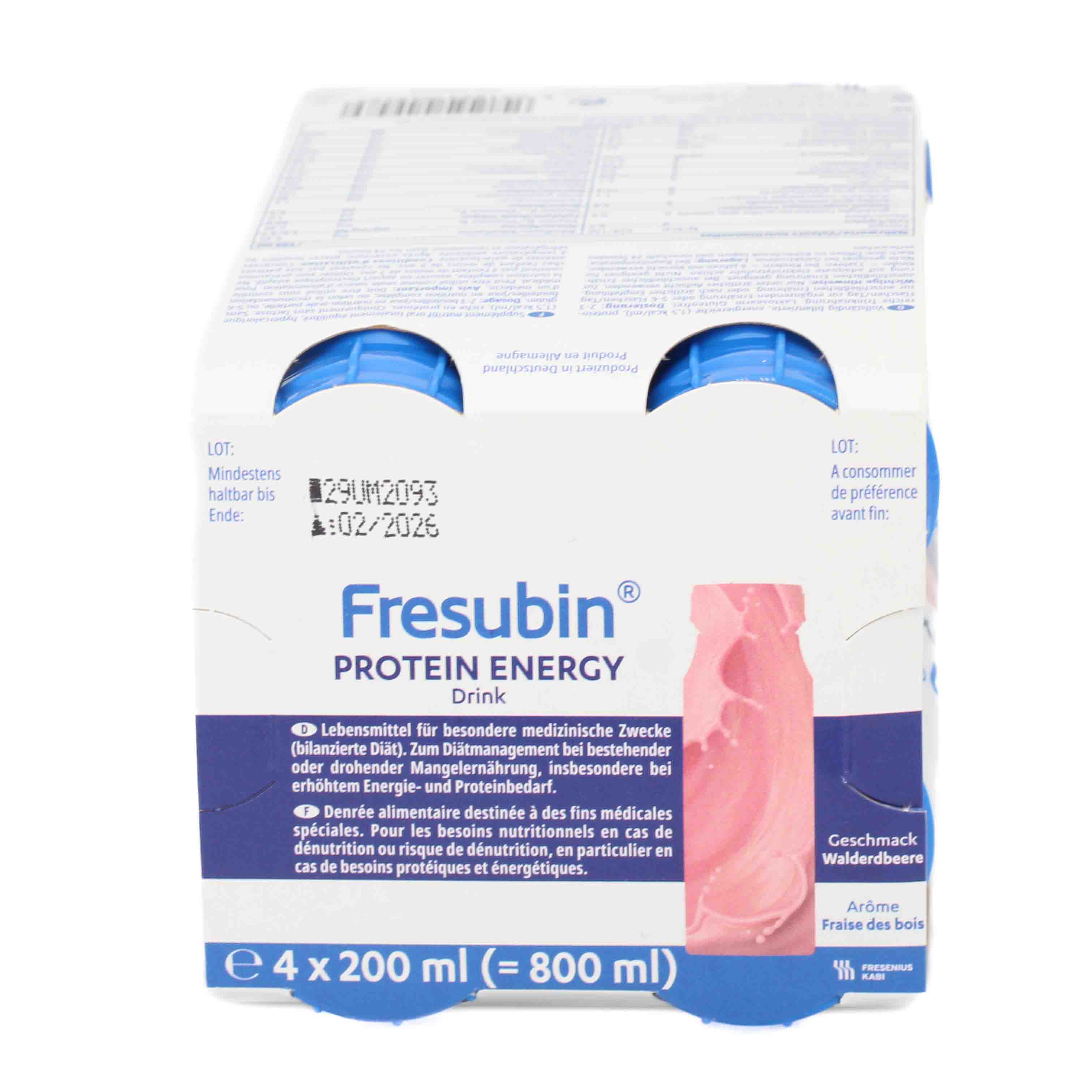 FRESUBIN PROTEIN Energy DRINK Walderdbeere Trinkflasche Trinknahrung