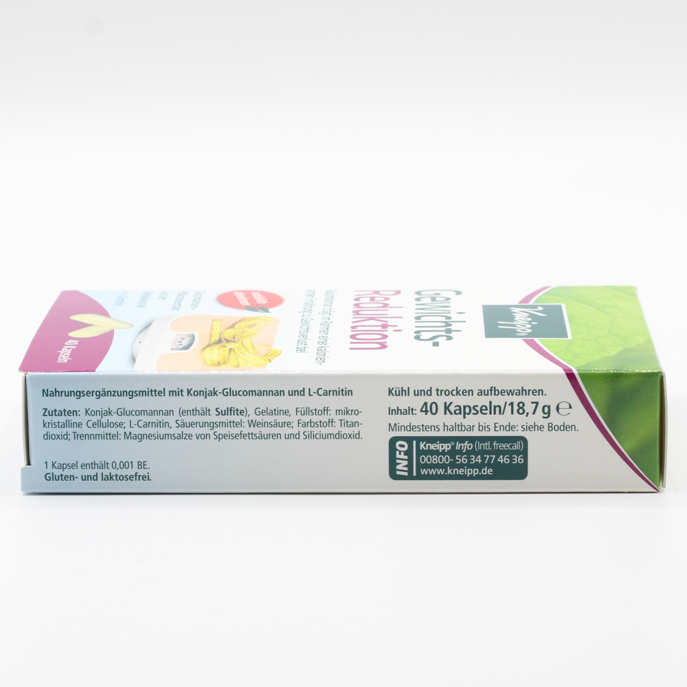 KNEIPP Gewichtsreduktion Kapseln Doppelpackung (2x40St)