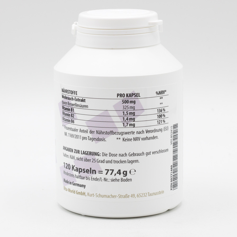 WEIHRAUCH 500 mg Kapseln