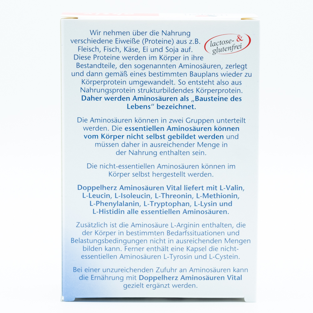 DOPPELHERZ Aminosäuren Vital Kapseln