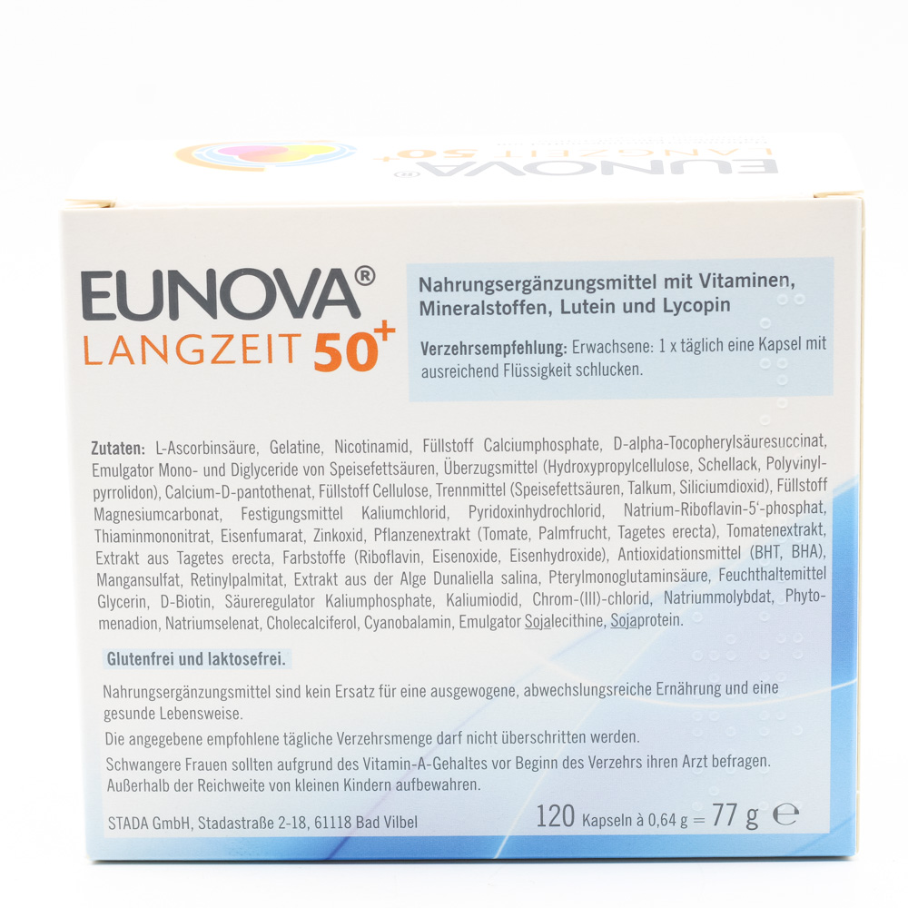 EUNOVA Langzeit 50+ Kapseln Doppelpackung