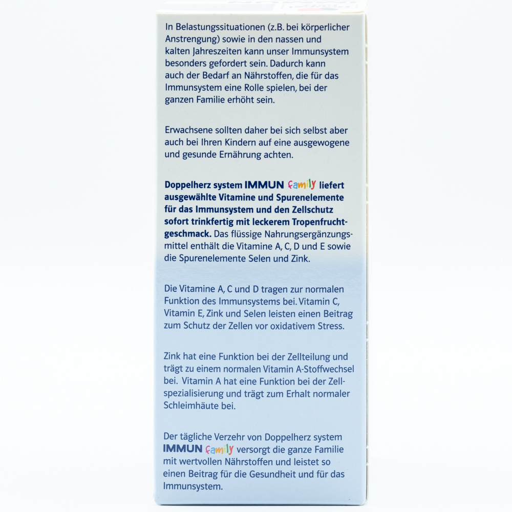 DOPPELHERZ Immun flüssig family system