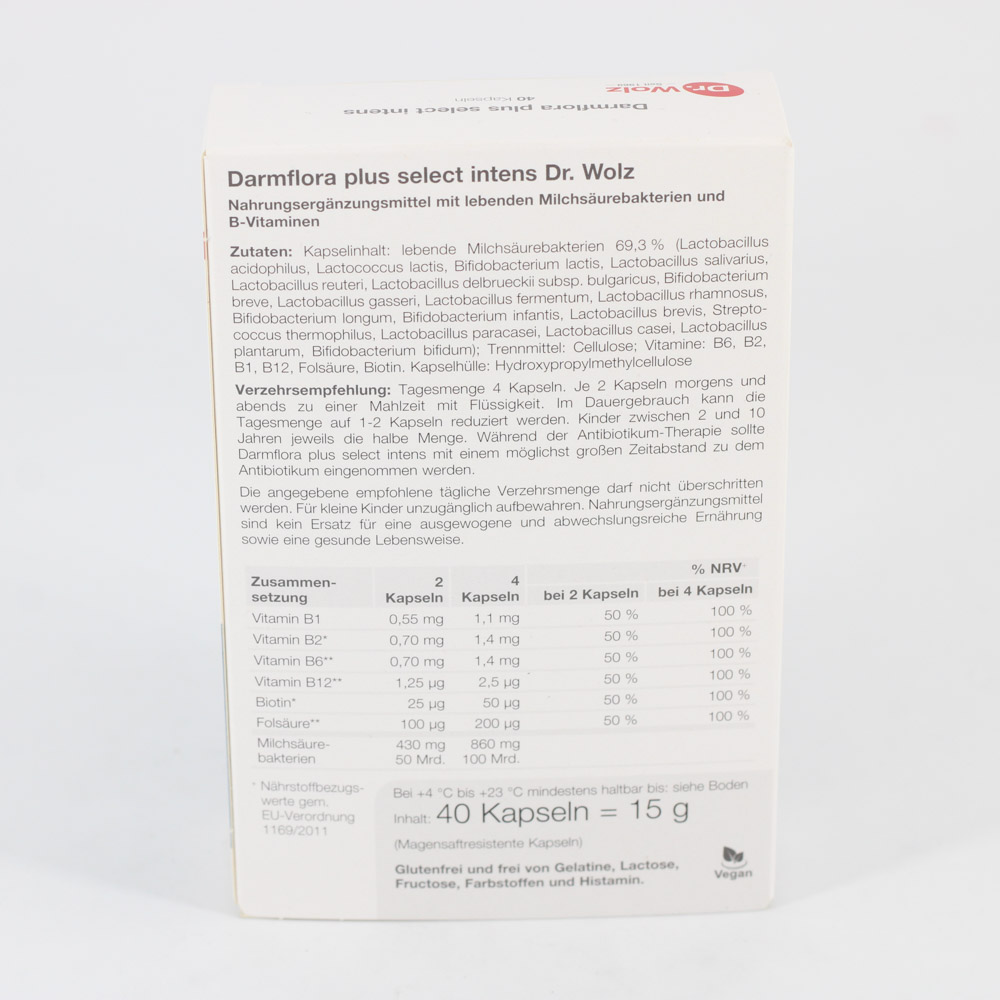 DARMFLORA plus select intens Kapseln