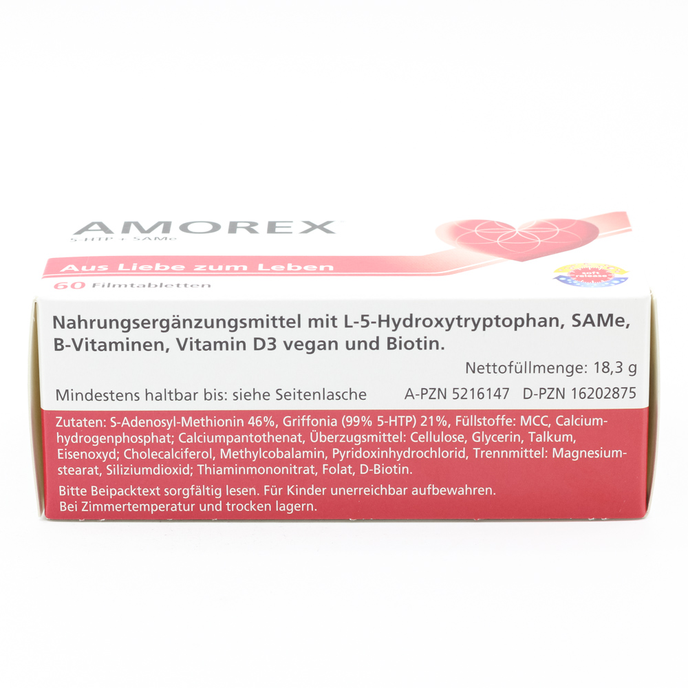 AMOREX 5-HTP und SAMe Filmtabletten