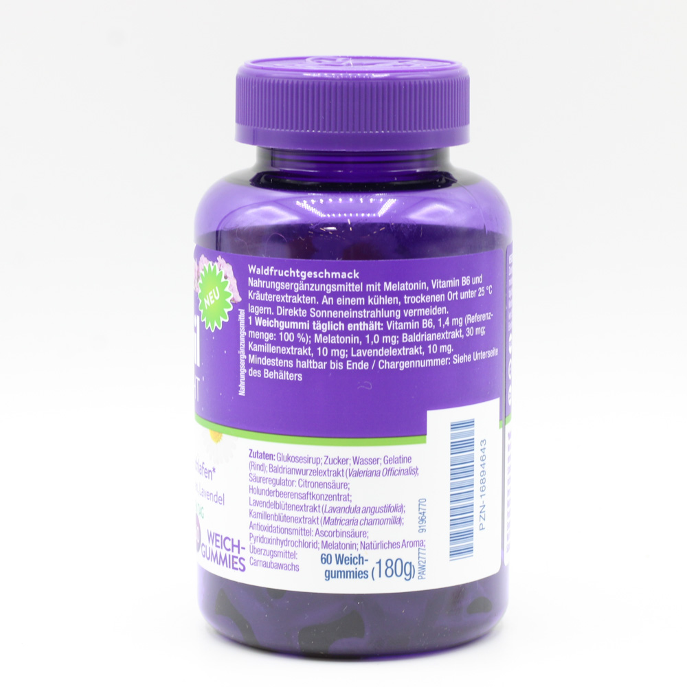 WICK ZzzQuil Gute Nacht Einschlafhilfe mit Melatonin (2x60 St)