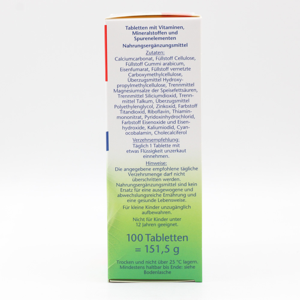 DOPPELHERZ Vegetarier Vitamine+Mineralstoffe aktiv