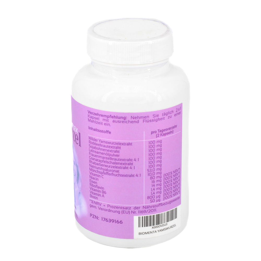 BIOMENTA Yamswurzel Komplex Kapseln