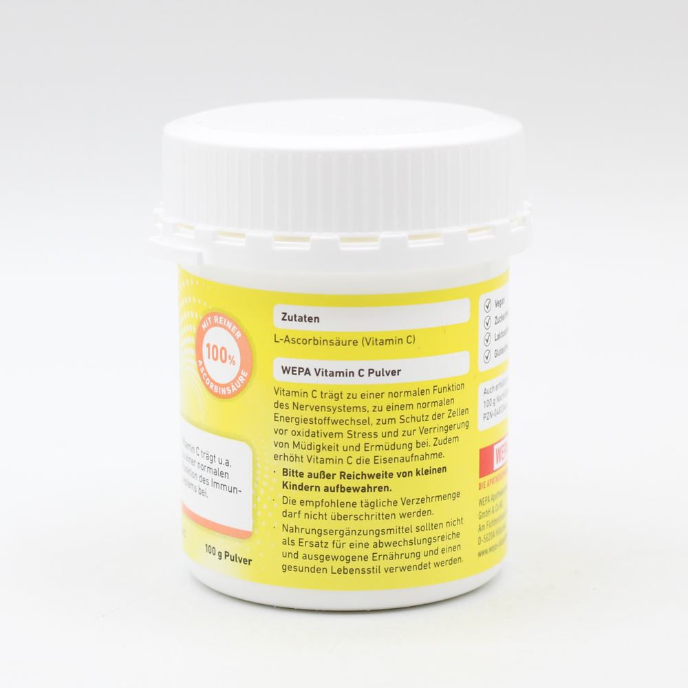 WEPA Vitamin C Pulver Dose