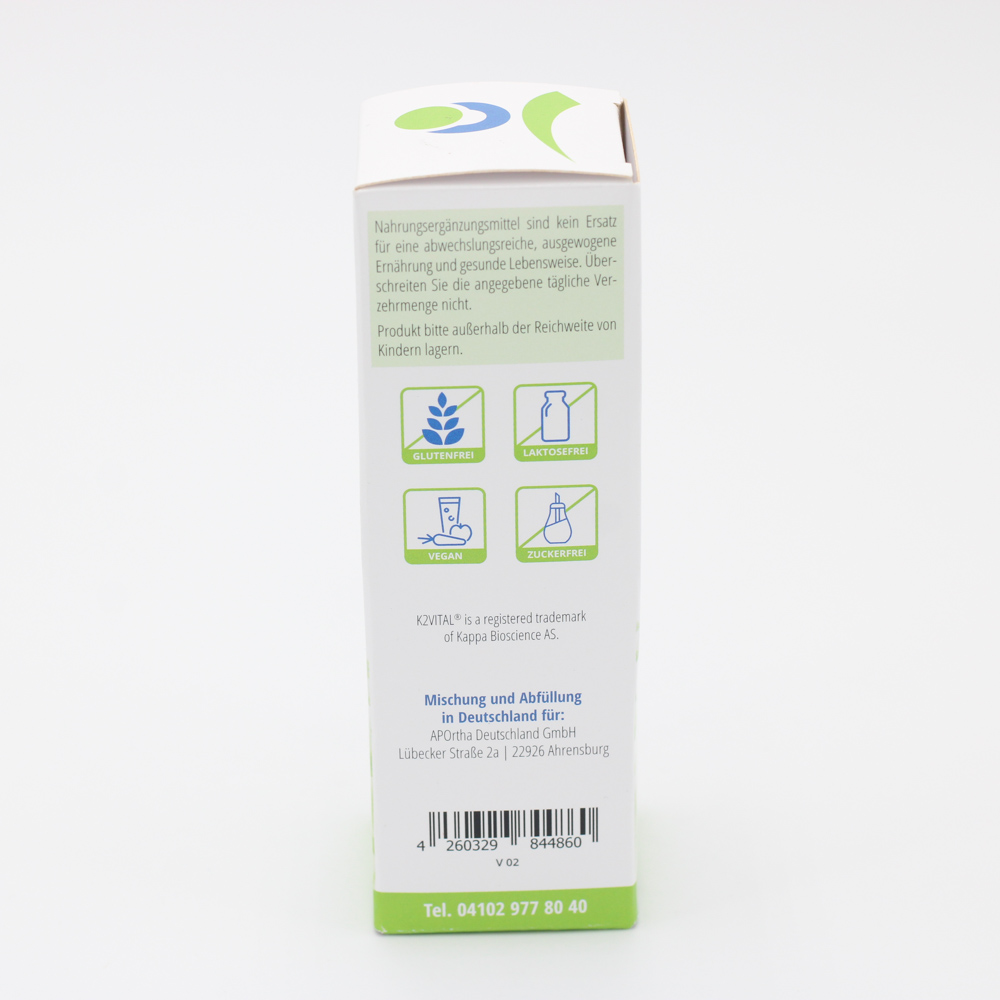 VITAMIN K2 MK7 Tropfen K2VITAL 200 μg