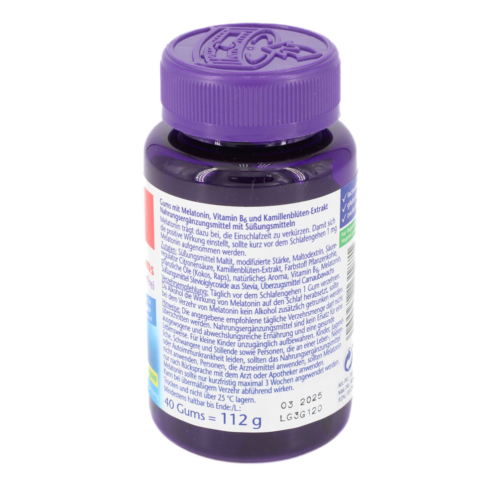 DOPPELHERZ Melatonin Gums