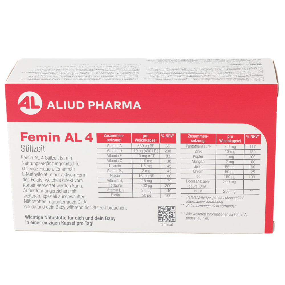 FEMIN AL 4 Stillzeit Weichkapseln