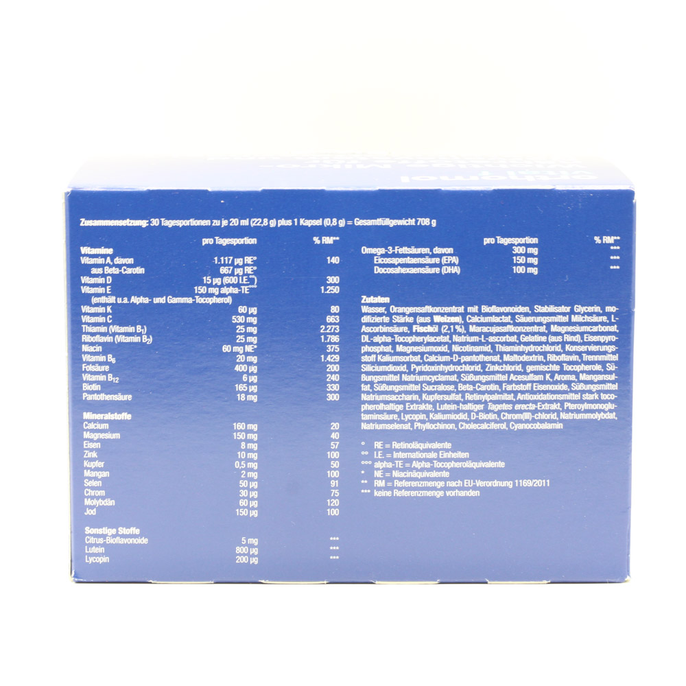 ORTHOMOL Vital F Trinkfläschchen/Kaps.Kombipack.