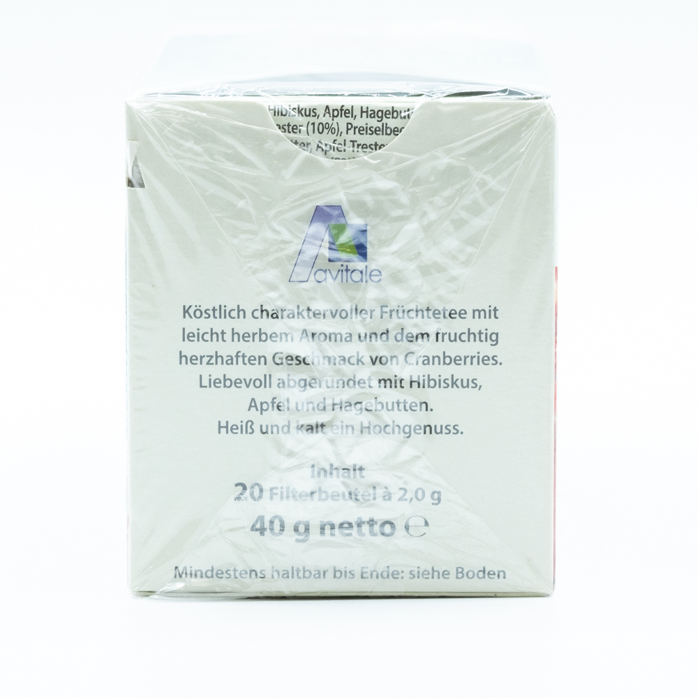 CRANBERRY TEE Filterbeutel