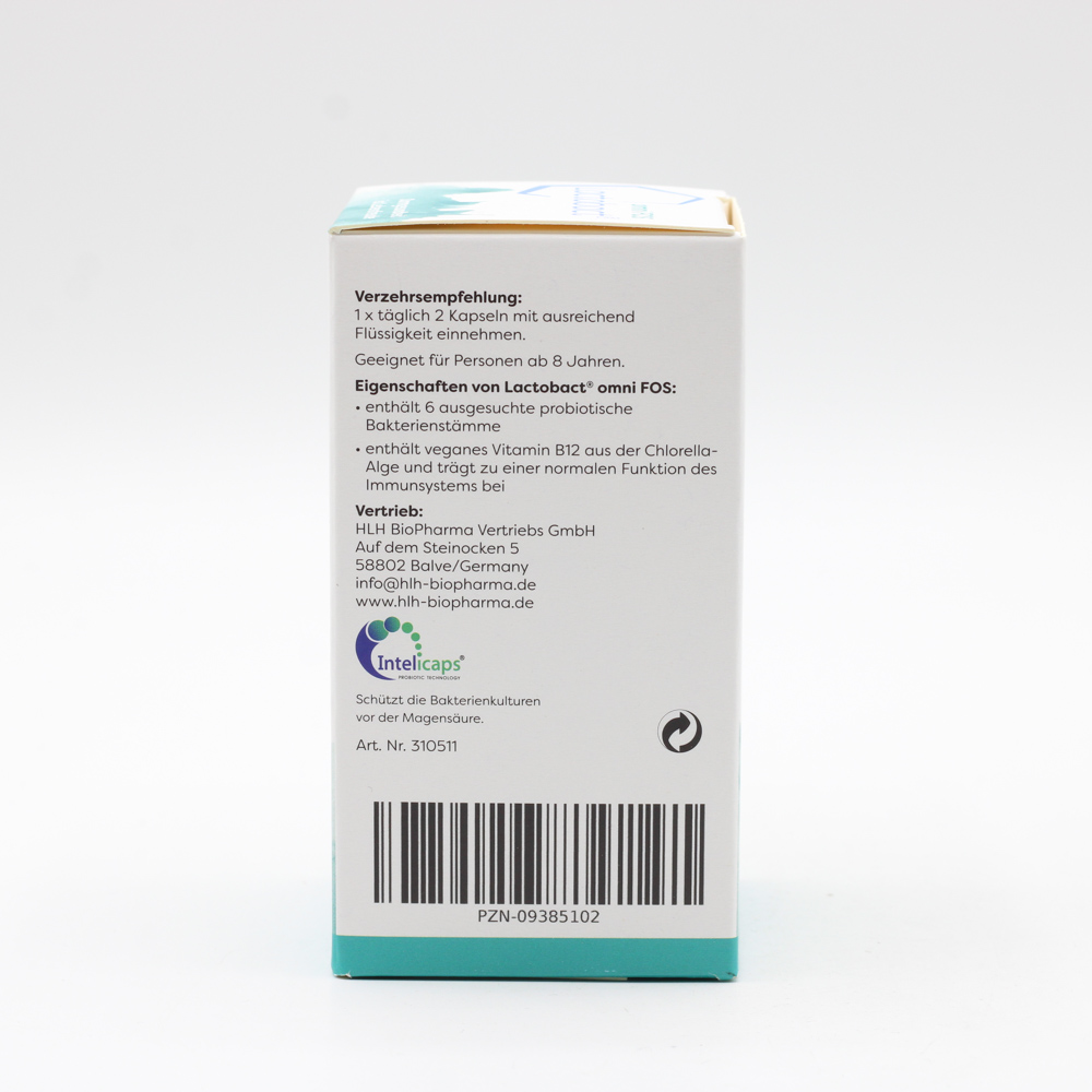 LACTOBACT omni FOS magensaftresistente Kapseln