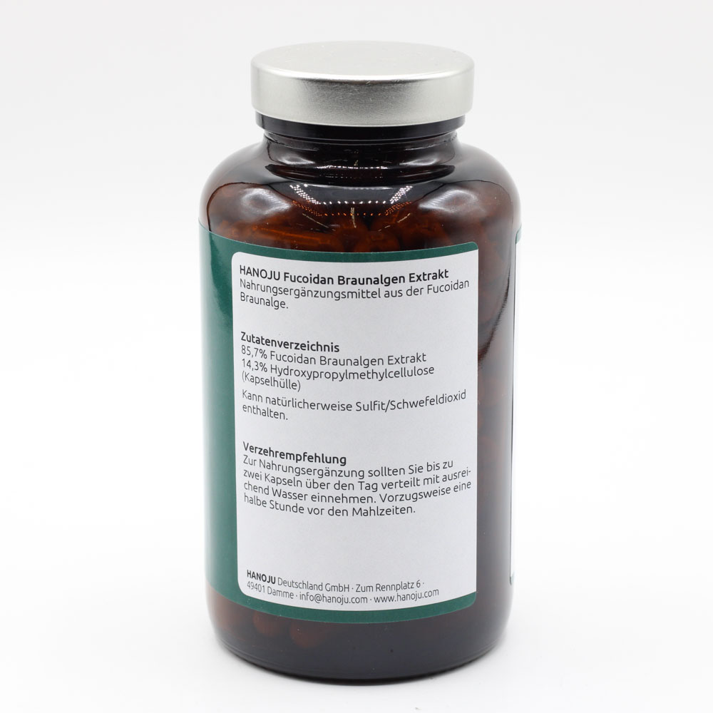 FUCOIDAN Braunalge 600 mg Kapseln