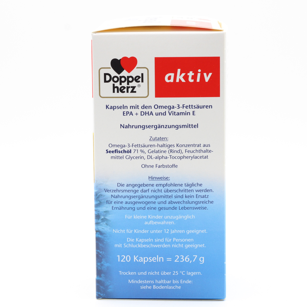 DOPPELHERZ Omega-3 1.400 Kapseln