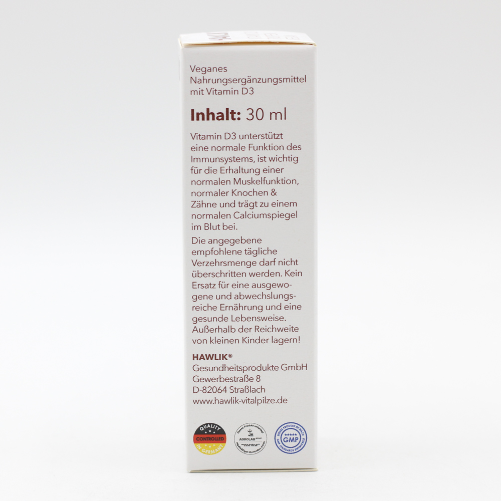 VITAMIN D3 TROPFEN vegan
