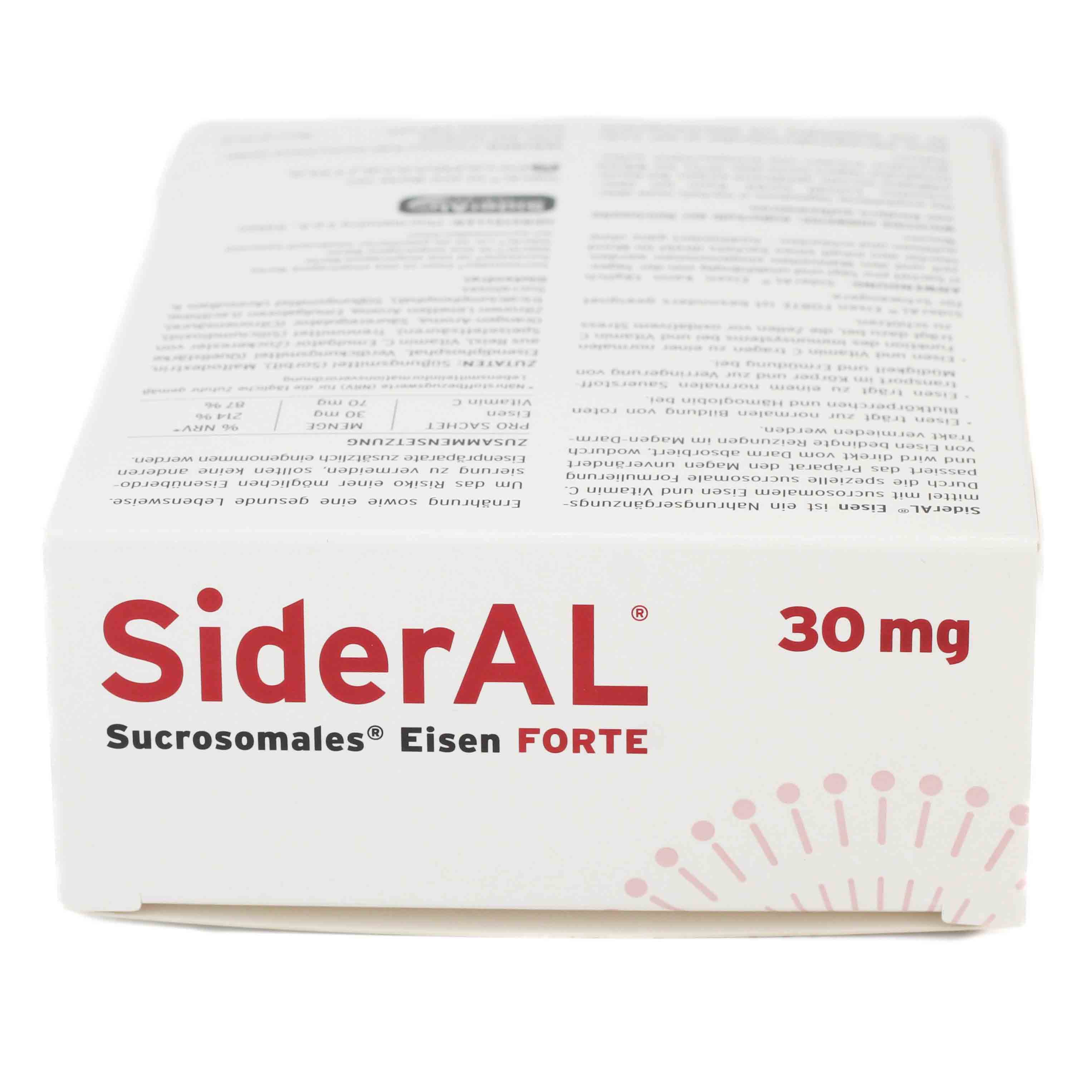 SiderAL® Eisen Forte 30mg Zitrus bei erhöhtem Eisenbedarf