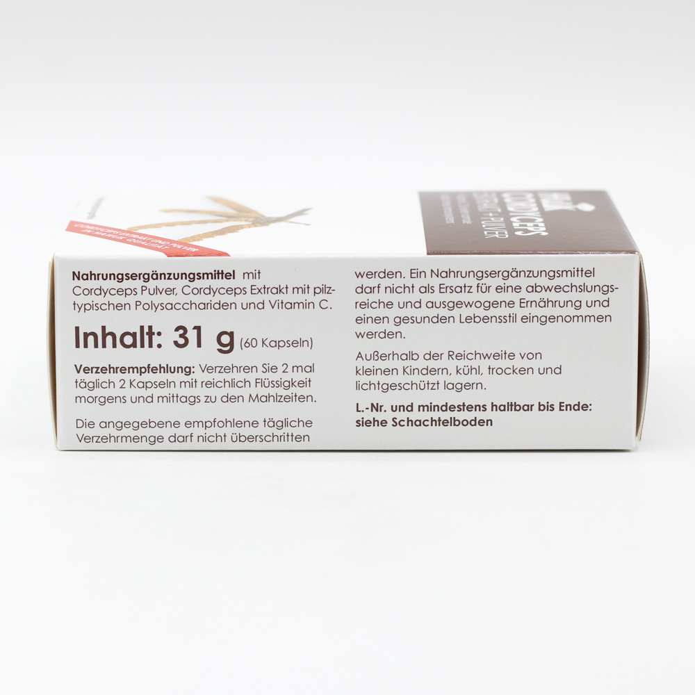 CORDYCEPS CS-4 Extrakt+Pulver Kapseln