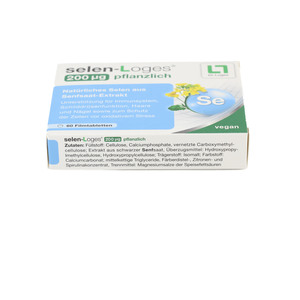 SELEN-LOGES 200 μg pflanzlich Filmtabletten