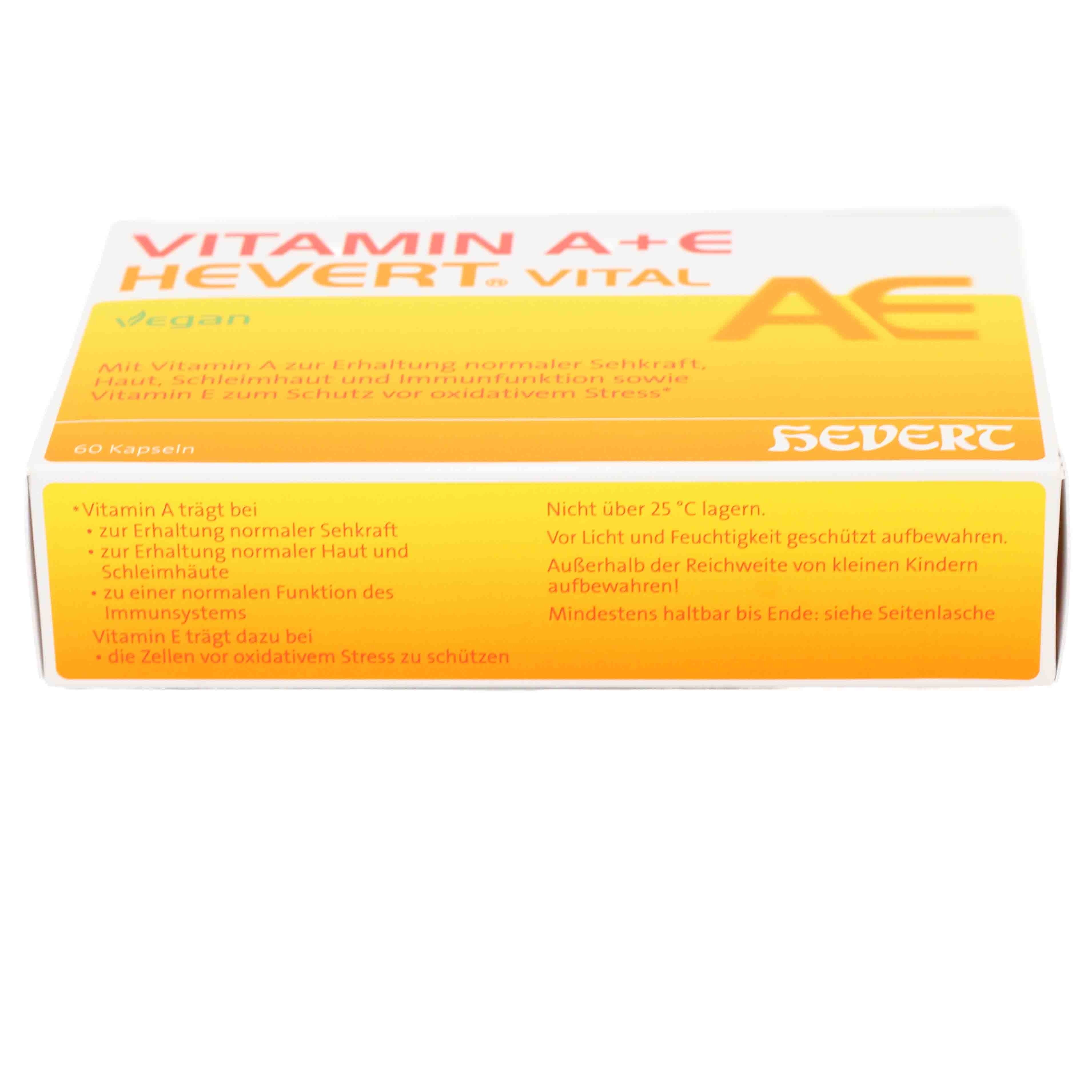 VITAMIN A+E Hevert Vital Kapseln
