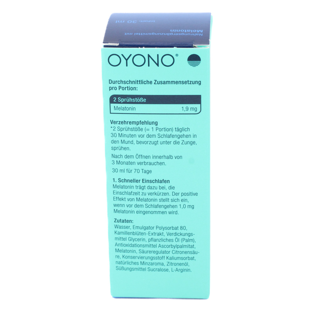 OYONO Nacht Intens Melatoninspray