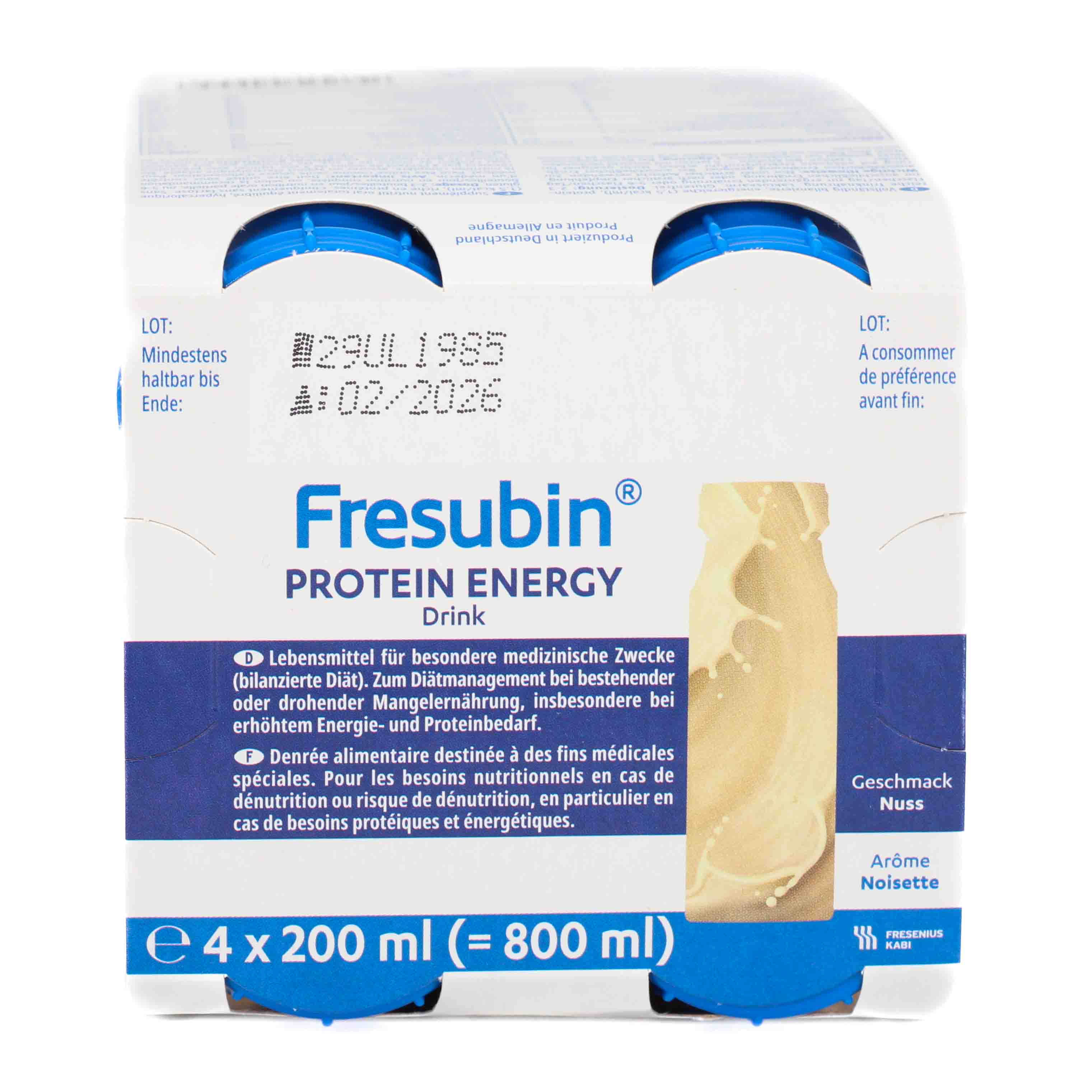 FRESUBIN PROTEIN Energy DRINK Nuss Trinkflasche Trinknahrung