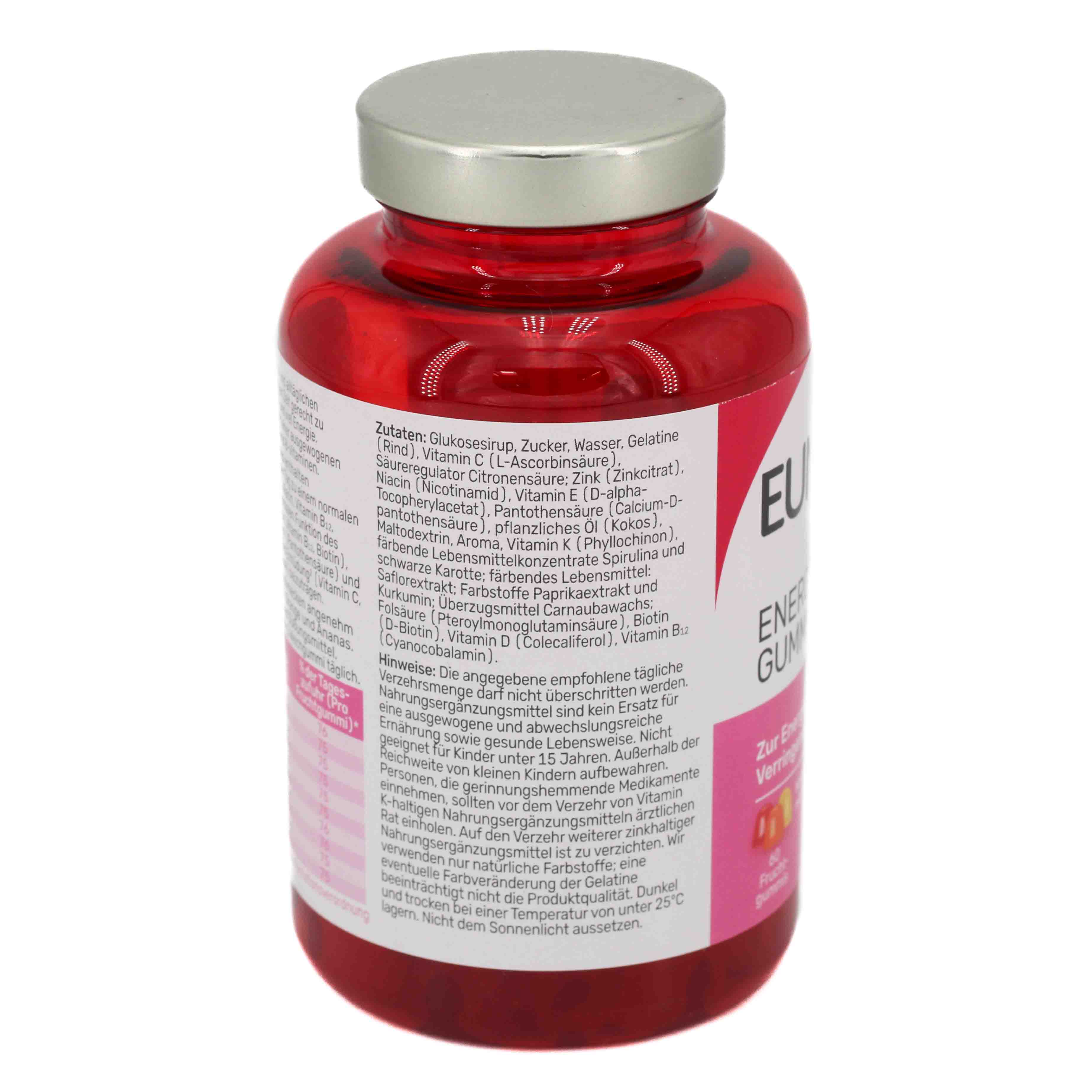 EUNOVA Energie Gummies Doppelpackung (2x60St)