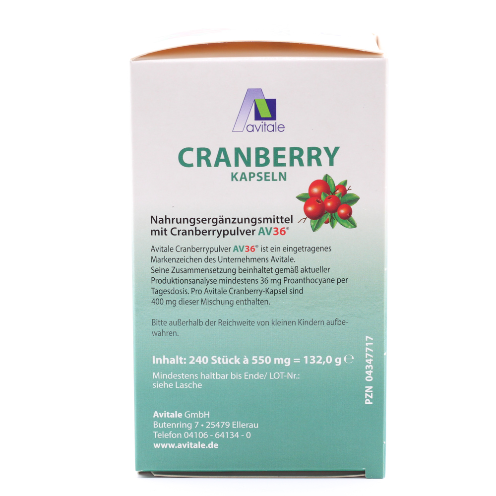 CRANBERRY KAPSELN 400 mg