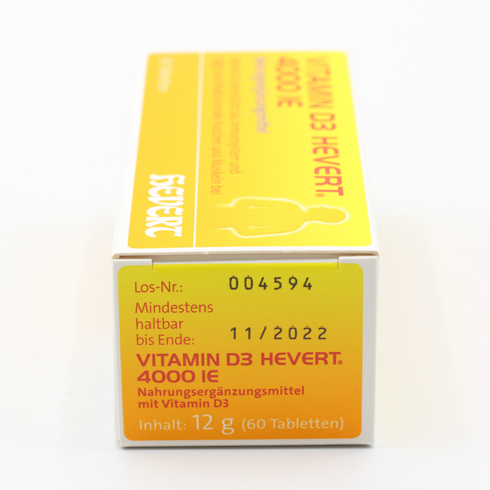 VITAMIN D3 HEVERT 4000 I.E. Tabletten